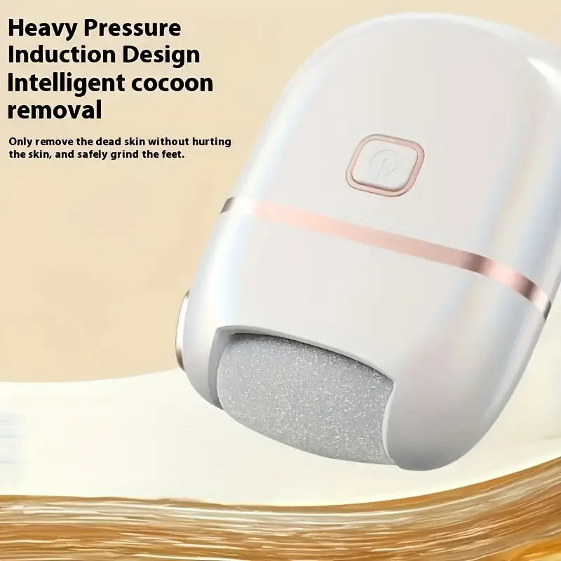 Profi USB Pedikúrní Pilník XIAKE – 3 Brousky, Hladké Paty za Chvíliý, USB Nabíjení